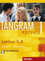 Tangram aktuell 1 - Lektion 5-8 (A1/2), Kursbuch + Arbeitsbuch mit Audio-CD zum Arbeitsbuch