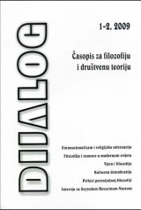 Dijalog br. 1-2 (2009): Časopis za filozofiju i društvenu teoriju
