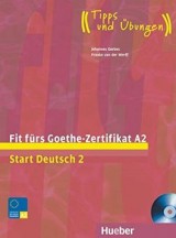 Fit fürs Goethe-Zertifikat A2, Lehrbuch mit integrierter Audio-CD