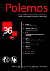 Polemos 35 - Časopis za interdisciplinarna istraživanja rata i mira