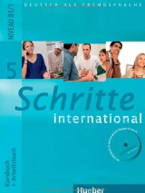 Schritte 5 international - Kursbuch + Arbeitsbuch, Niveau B1/1, sa CD - om