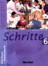 Schritte 6 international - Kursbuch + Arbeitsbuch, Niveau B1/2, sa CD - om