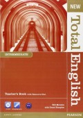 New Total English Intermediate Teachers Book and Teachers Resource CD Pack