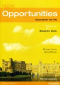 New Opportunities Beginner Students Book