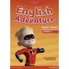 New English Adventure 2, Pupils Book + DVD
